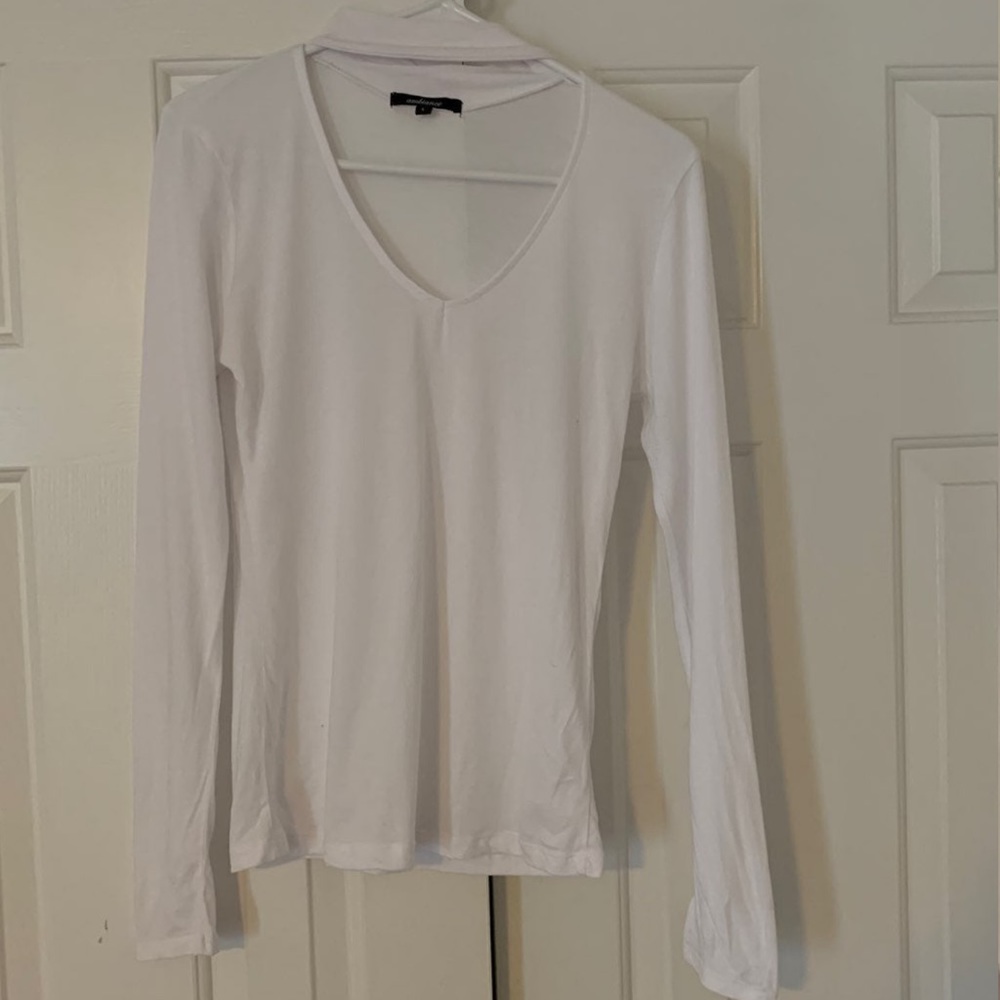 Long Sleeve Cut Out Tee